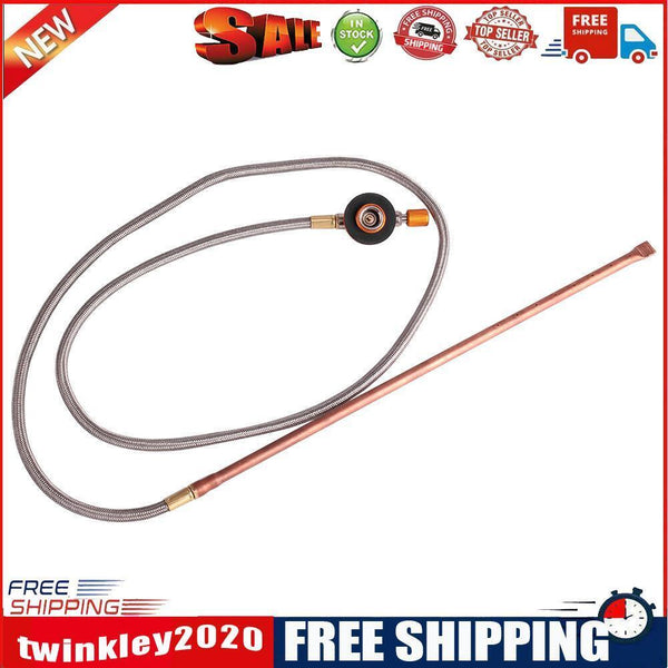 Outdoor Camping Picnic Stove Head Flat Gas Tank  Converter Refill Adapter