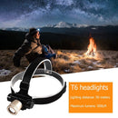T6 LED Headlight 5W 500LM 3 Modes Rechargeable Telescope Zoomable Headlamp