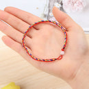 Bohemian Hand-woven Bracelet Jewelry Gifts Gift For Couple Red Rope Bracelet