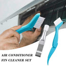 6 Pieces Air Conditioner Fin Cleaner Set Air Outlet Evaporator Radiator Tool:
