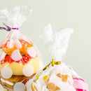 Biscuits Party White Bake Wrapping Dot Stripe Cookie Package Cellophane Bag