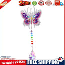 Crystal Diamond Angel Tears Catching Light Hanging Wind Chimes Decor (A)
