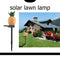 LED Solar Lamp Pineapple Waterproof Garden Outdoor Light Sensor Control Lamp