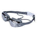 Waterproof HD Eyewear Adults Anti-fog Diving Goggles Earplug Kits (Grey)