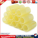 12pcs Self Grip Hair Rollers Hairdressing Home Use DIY Hair Curlers (32mm) Newly