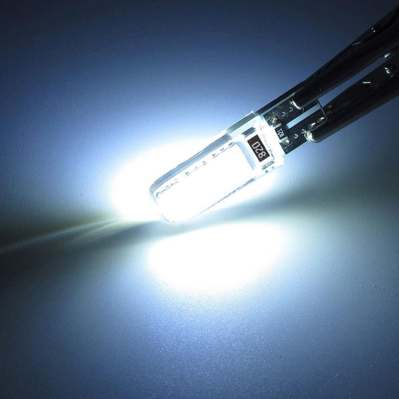 10Pcs T10 SMD 5050 LED Car Lightweight Waterproof White Wedge Lightweight Cars Small