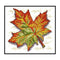 14CT Partial Cross Stitch Maple Leaf Counted DIY Kits Handmade Cotton Embroidery