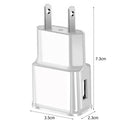 USB Chargers 1A Wall Fast Charging Mobile Phone EU US Plug Chargers Adapter