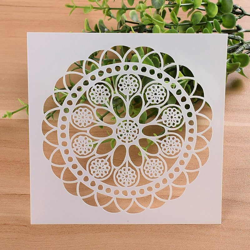 Decorative Wall Painting Scrapbooking Layering Stencils Embossing Template