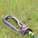 Upgraded Metal Oscillating Garden Sprinkler 18 Hose Copper Nozzles Rust-Proof`