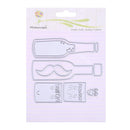 1set Drinks Metal Cutting Dies Stencils DIY Scrapbooking Embossing Decor(C)