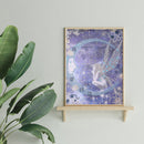 Diamond Painted 5D DIY Girl Moon Shaped Diamond YX3886