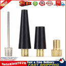 4pcs/set Ball Needle Nozzle Adapter Kit Bicycle Tire Inflate Pump Parts Newly