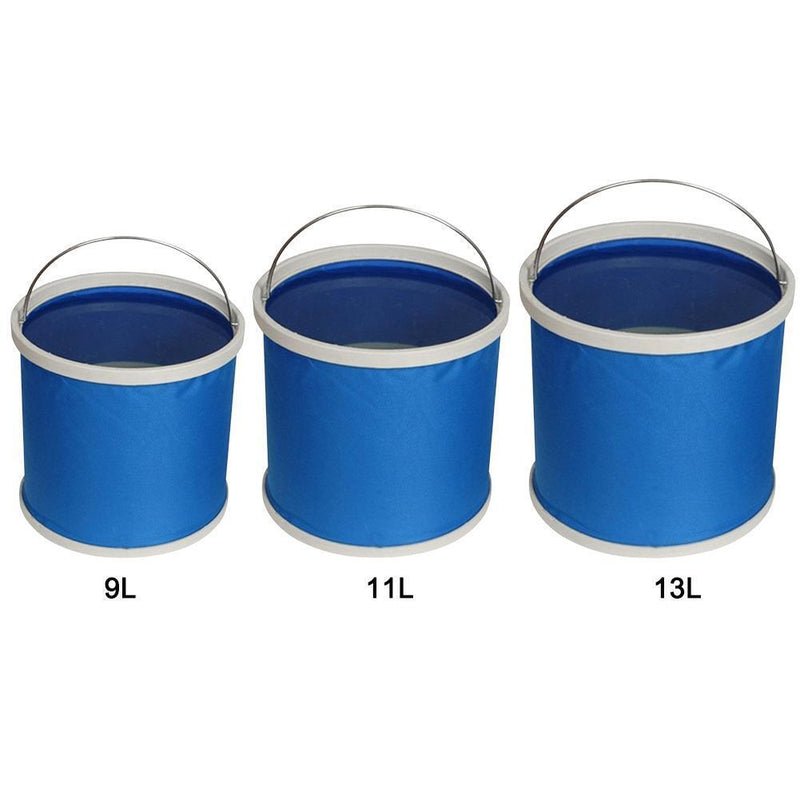 Folding Bucket Outdoor Fishing Camping Picnic Water Storage Container (13L)