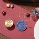 Alphabet Letters Wax Sealing Stamp Head Round Copper Stamps Craft Decor (Y)