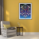 5D DIY Crystall Drill Diamond Painting Color Dream Catcher Drawing Picture