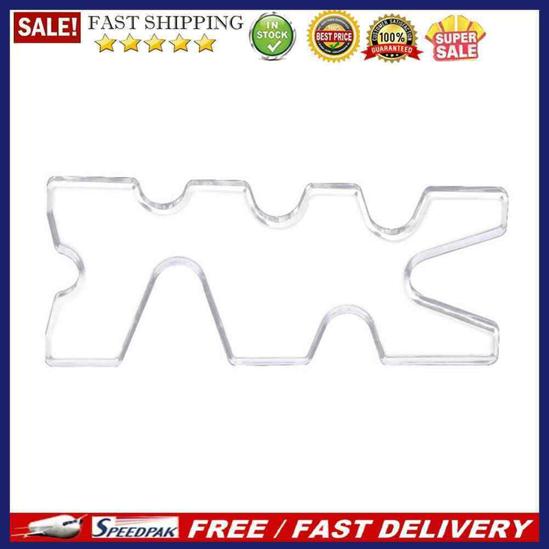 Transparent Snooker Billiards Pool Cue Rack Bridge Head Billiards Accessori