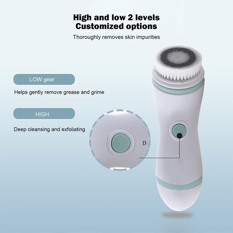 5 in 1 Facial Cleansing Brush Electric Facial for Cleansing Removing Blackh