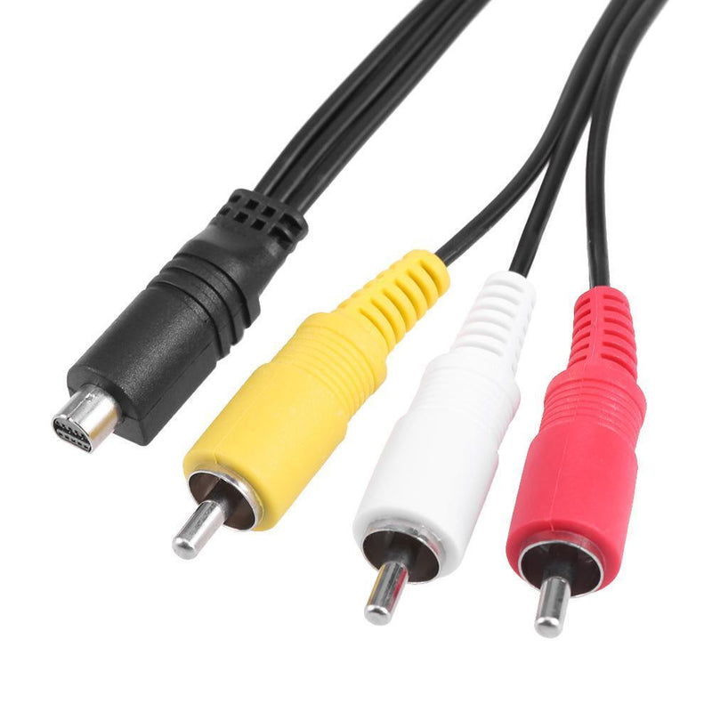 1.2m VMC-15FS A/V RCA 10PIN Sony Port Adapter Cable for Sony Camera