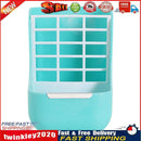 2 in 1 Rabbit Food Bowl Hay Grass Rack Small Animals Feeding Rack (Blue) Newly