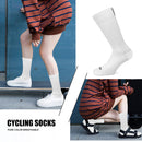 Compression Socks Men Women Sports Cycling Running Breathable Socks (White)