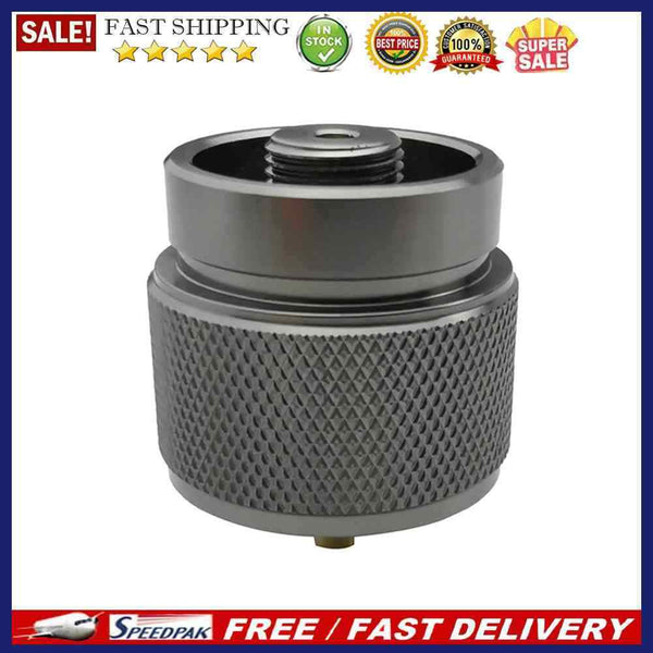 Gas Stove Canister Furnace Head Adaptor Outdoor Camping Propane Tank Adapte