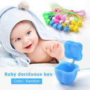 5pcs/set Baby Milk Teeth Storage Box Plastic False Teeth Organizer Case Newly