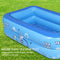 Children Square Swimming Pool Kids Bathing Tub Inflatable Outdoor Water Play