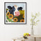 Flower Cow Canvas Painted Oil Paint By Numbers Wall Art Modern Bedroom Decor