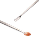 Stainless Steel Handmade Spoon Double Headed Dead Skin Push Remover Nail Clea