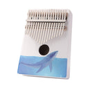 17 Keys Kalimba Spruce Wood Thumb Finger Piano Musical Instrument for Chilren