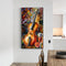 Abstract Guitar Oil Paint By Numbers Kit DIY Acrylic Painting on Canvas Drawing