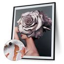 40x50cm Frameless Flower Girl Painting DIY Oil Paint By Numbers Picture Decor