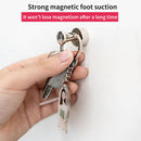Nickel Magnetic Push Pins Portable Durable Magnets Hooks Hanger for Office