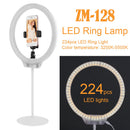 ZM-128 Photo Video 58W 224pcs LED Ring Light 5500K Dimmable Lamp (White)-221900.01