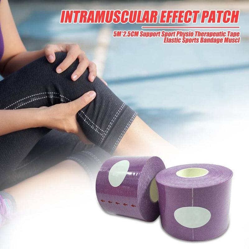 1 Roll Tape Bandage Sports Elastic Adhesive Strain Injury Support Muscle Stick