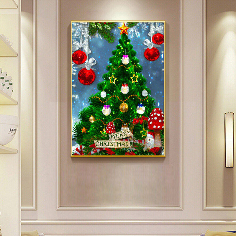 5D DIY Diamond Painting Christmas Tree Full Drill Art Pictures Rhinestone Gift
