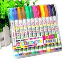 12 Colors Whiteboard Markers Pens White Board Dry Erase Nice Pens Marker Q hot.