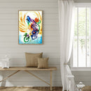 Wolf With Wings 40x50cm Oil Paint By Numbers DIY Painting M735