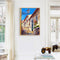House Stairs Oil Paint By Numbers Kits DIY Handpainted on Canvas Wall Art