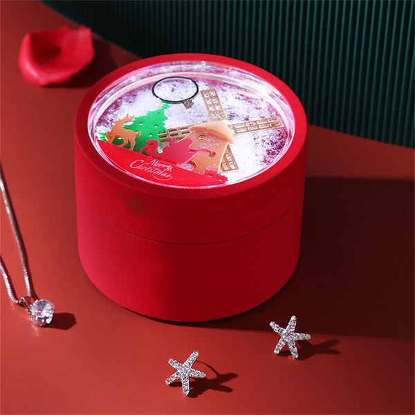 Display Holder Functional Ring Box Container Jewelry Box Package Christmas Tree