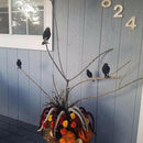 Simulation Animal Ornament Black Halloween Feather Crow Simulation Crow