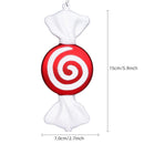15cm Candy Pendant PVC Artificial Lollipops Christmas Tree Hanging Ornament (B)