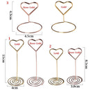 Desktop Decoration Clamps Stand Photos Clips Table Numbers Holder Place Card