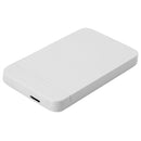 2.5 inch USB3.0 to SATA 3.0 HDD Hard Disk Drive External Case Box (White)