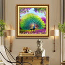DIY Diamond Embroidery Peacock Painting for Home Decoration