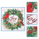Diamond Painted 5D DIY Christmas wreath Partial Special Rhinestone Set Newly