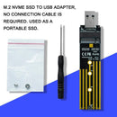 NVMe to USB Adapter, M.2 SSD to USB 3.1 Type A Card, Based UK PCIe Hard Key C5X1