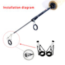 Fishing Rod Top Tip Guide Rings Stainless Steel Ceramic Fish Pole Line Eye Rings