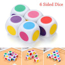 For TRPG DND Iidescent Glitter 16mm Game Accessory Dices Dice Set Six Sided